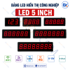 Bảng LED Hiển Thị Công Nghiệp LED 5 Inch BKAIOT hỗ trợ tùy chọn WiFi, MQTT, LoRa, 4G, 0–10V và 4–20mA