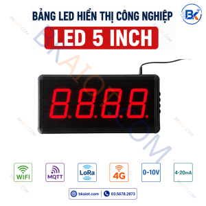 bang led hien thi cong nghiep led 5 inch 4 so