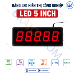 bang led hien thi cong nghiep led 5 inch 5 so