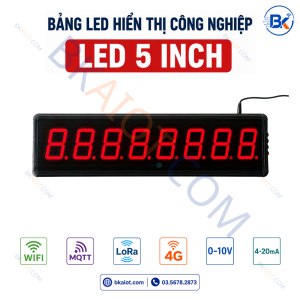 bang led hien thi cong nghiep led 5 inch 8 so