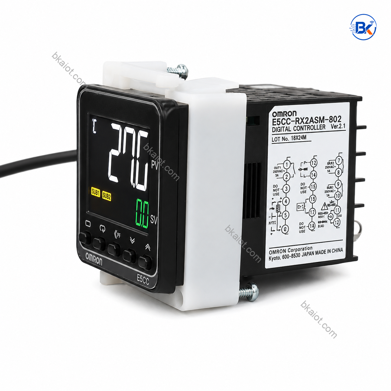 Bộ Điều Khiển Nhiệt Độ Omron E5CC Digital PID 3 Bộ điều khiển nhiệt độ Omron E5CC